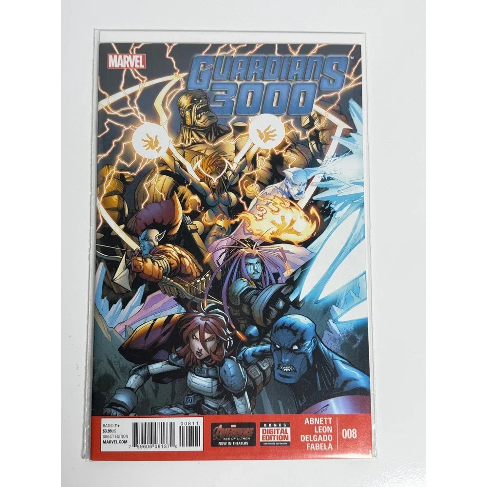 Marvel Guardians 3000 Issue 008 Dan Abnett Gerardo Sandoval 2015 Comic Book‎